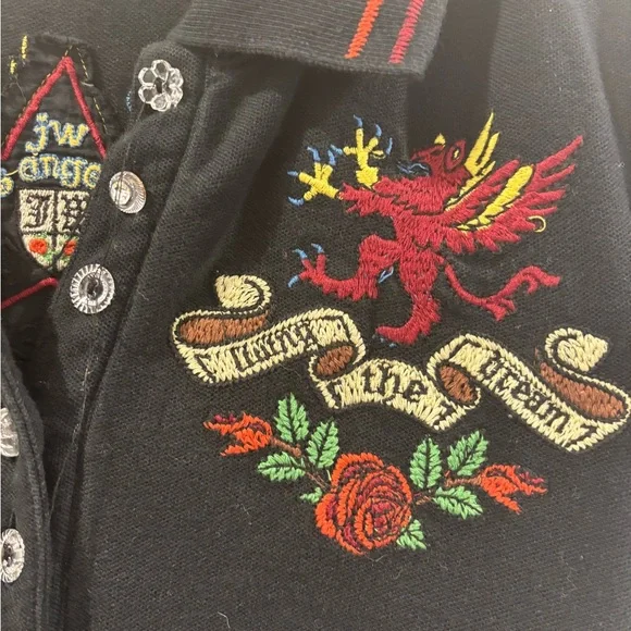 Johnny Was Embroidered Tee Shirt - Picture 6 of 6